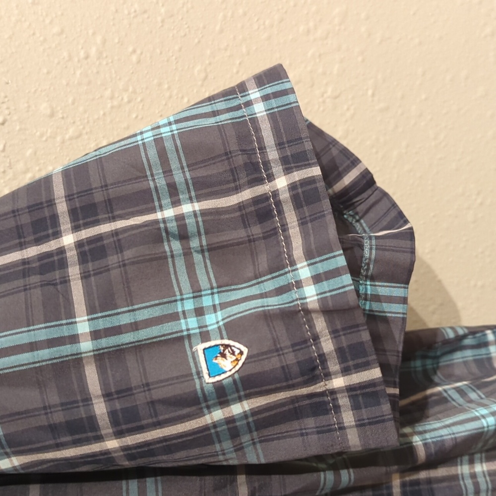 Kuhl Men's Response Shirt XXL Eluxor Button Down Plaid Gorpcore - Picture 3 of 11